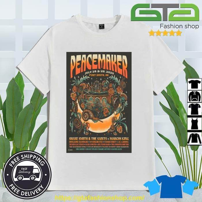 Peacemaker Fes July 28 & 29 2023 Riverfront Amphitheater Fort Smith AR Shirt