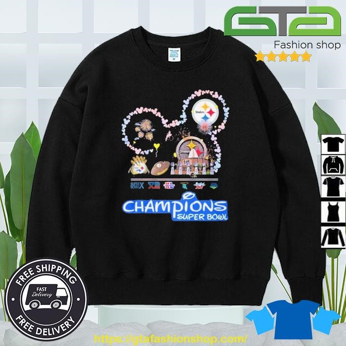 Official pittsburgh Steelers Champions Super Bowl Shirt, hoodie, sweater,  long sleeve and tank top