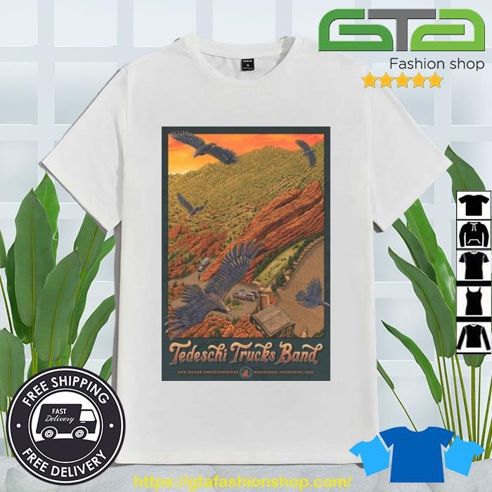 Red Rocks Colorado Crop Top