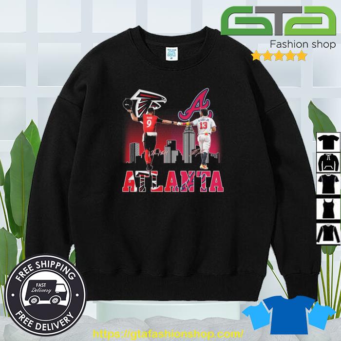 Atlanta Falcons Ridder And Braves Acuna Jr City Champions Shirt