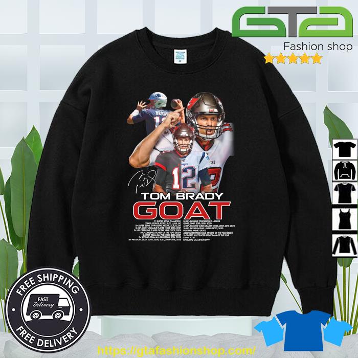 Best Tom Brady Goat 2022 Signature shirt - Limotees