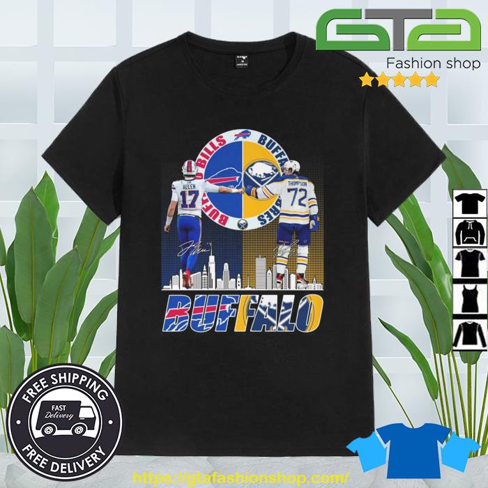 Buffalo Bills And Buffalo Sabres City Of Champions Shirt