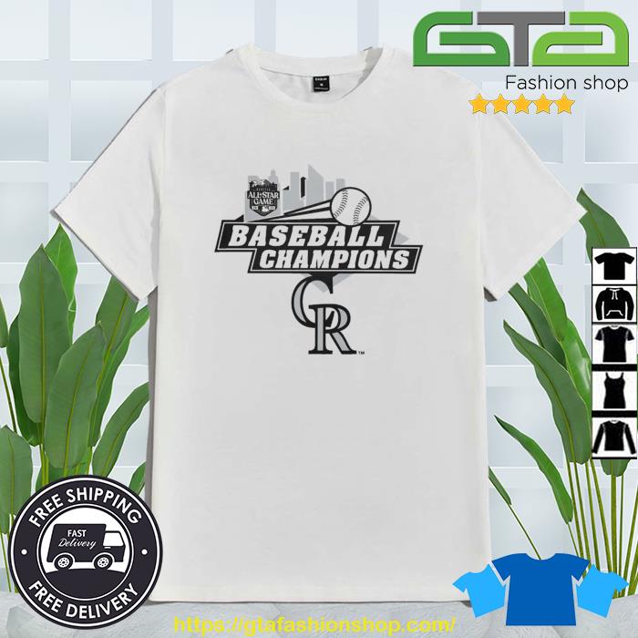 Colorado Rockies MLB All Star Game 2023 Baseball Champion Shirt