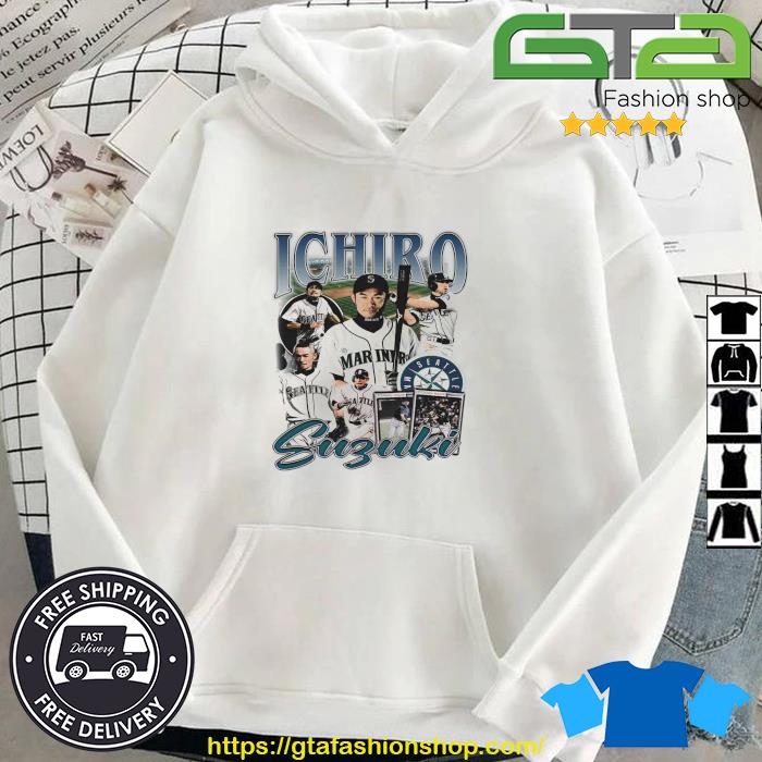 Ichiro Suzuki Seattle Mariners Vintage Shirt, hoodie, sweater, long sleeve  and tank top