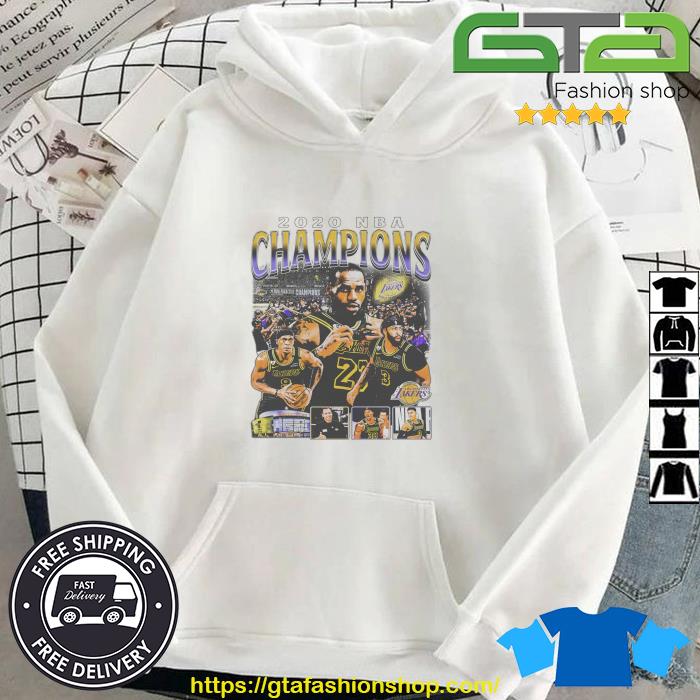 Los Angeles Lakers 2020 NBA Champions Vintage Shirt, hoodie, sweater, long  sleeve and tank top