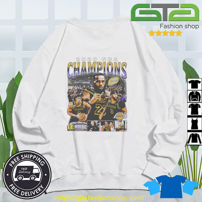 Los Angeles Lakers 2020 NBA Champions Vintage Shirt, hoodie, sweater, long  sleeve and tank top