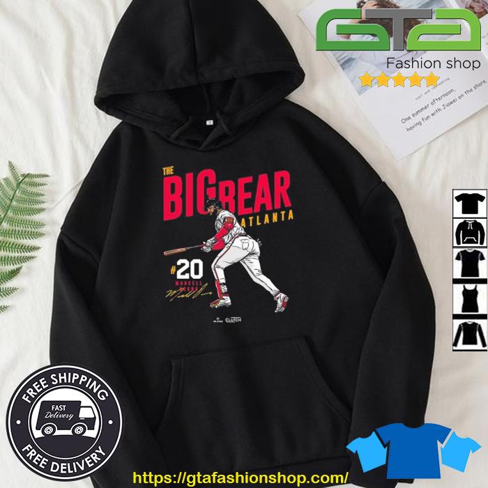 Marcell Ozuna Atlanta Braves The Big Bear Atlanta signature shirt, hoodie,  sweater, long sleeve and tank top