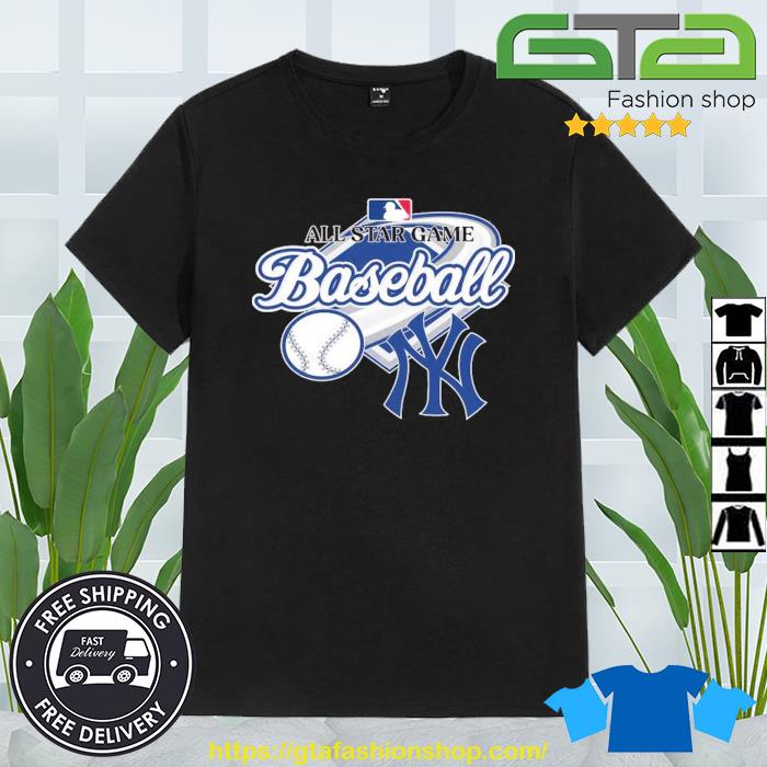 Official New york yankees all star game baseball logo 2023 T-shirt, hoodie,  tank top, sweater and long sleeve t-shirt