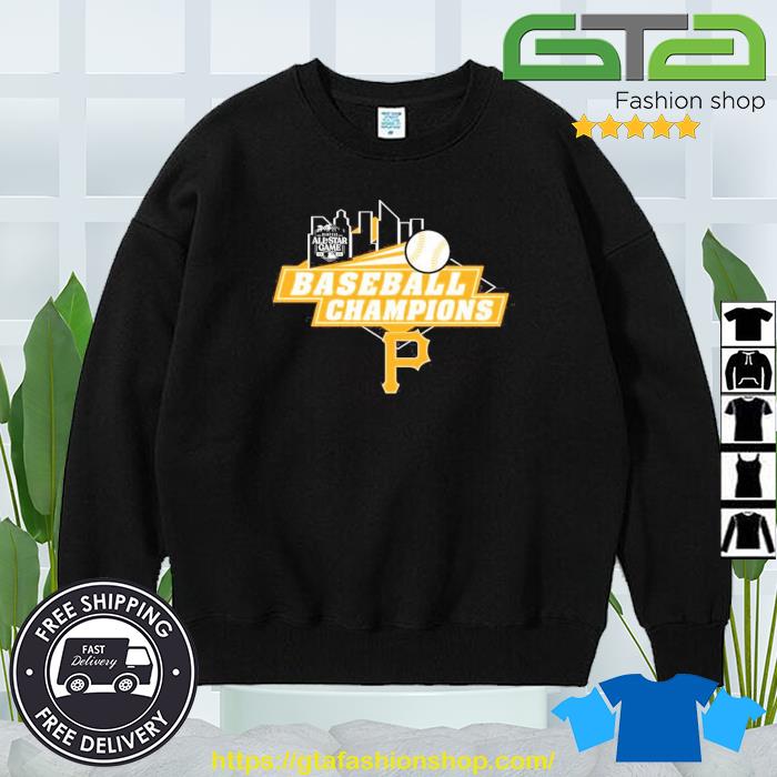 Official Pittsburgh pirates baseball champions Seattle all star game 2023  logo T-shirt, hoodie, tank top, sweater and long sleeve t-shirt