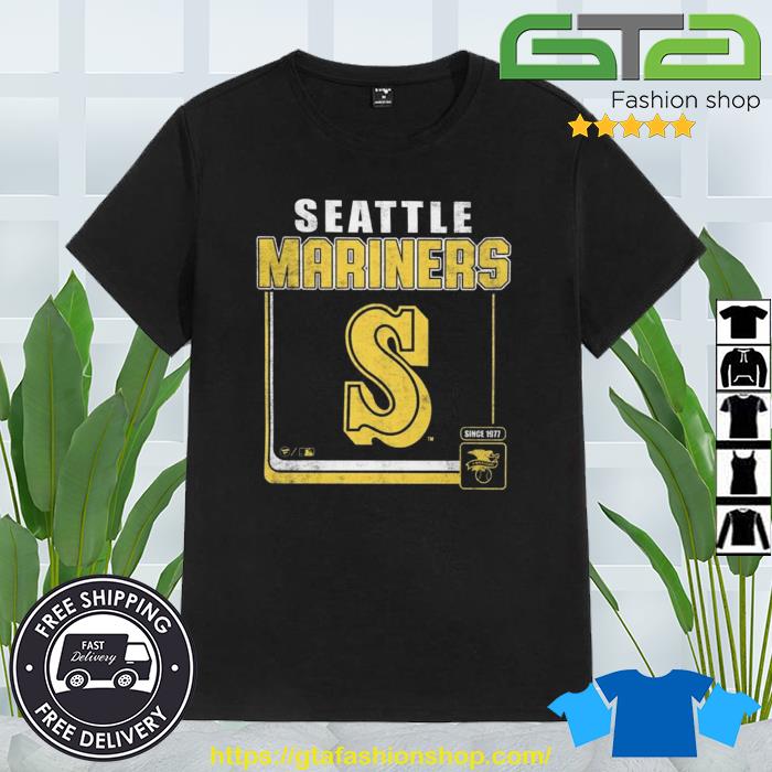 Seattle Mariners Cooperstown Borderline T-shirt,Sweater, Hoodie, And Long  Sleeved, Ladies, Tank Top