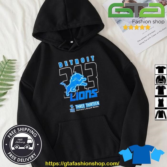 2023 Detroit Lions Three Thirteen Area Code Mug, hoodie, sweater, long  sleeve and tank top