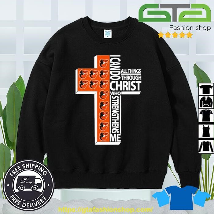 Atlanta Falcons Cross I Can Do Christ Who Strengthens Me All Things Through  shirt, hoodie, sweater, long sleeve and tank top