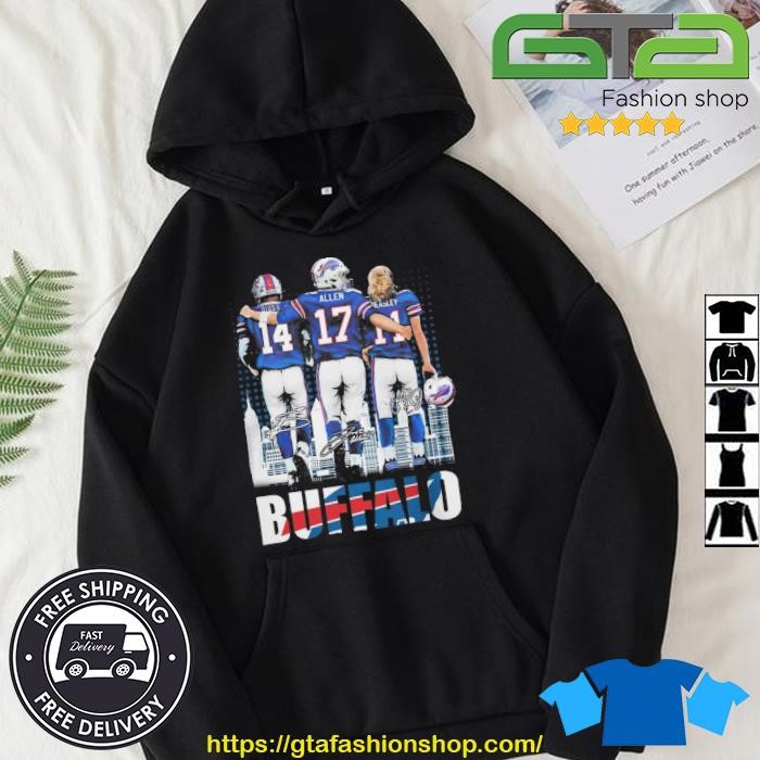 Buffalo Bills Champion Diggs Allen Beasley signatures shirt, hoodie,  sweater, long sleeve and tank top