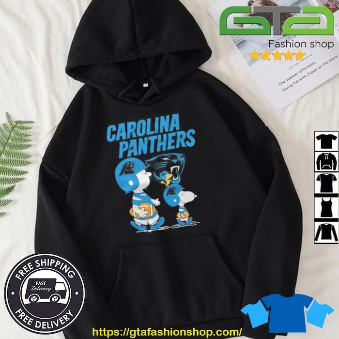 Carolina Panthers Snoopy and Charlie Brown Peanuts shirt, hoodie, sweater,  long sleeve and tank top