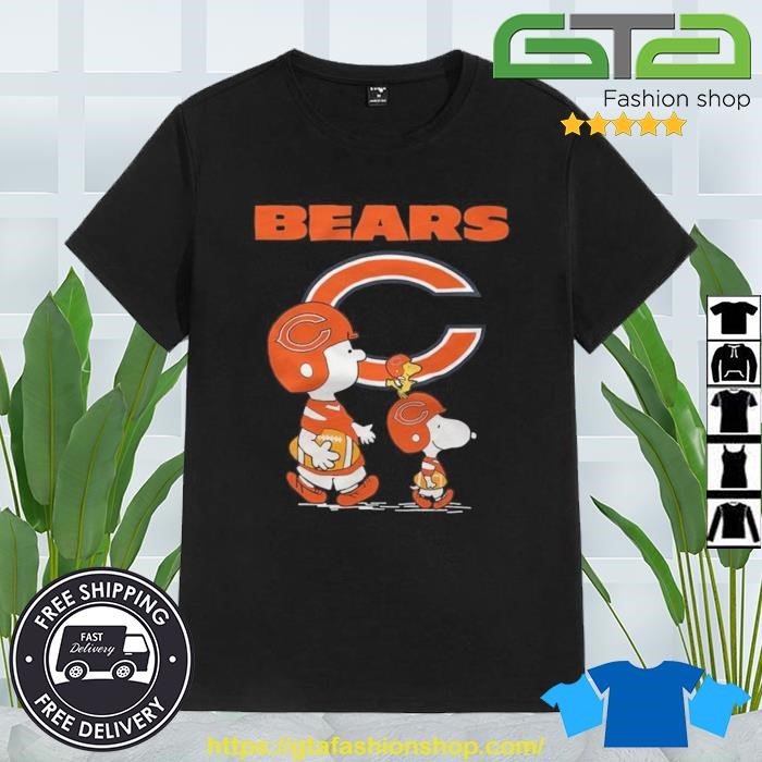 Chicago Bears Snoopy and Charlie Brown Peanuts shirt, hoodie, sweater, long  sleeve and tank top