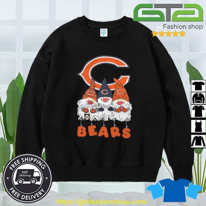 The Gnomes Chicago Bears Christmas 2023 T-shirt, hoodie, sweater, long  sleeve and tank top