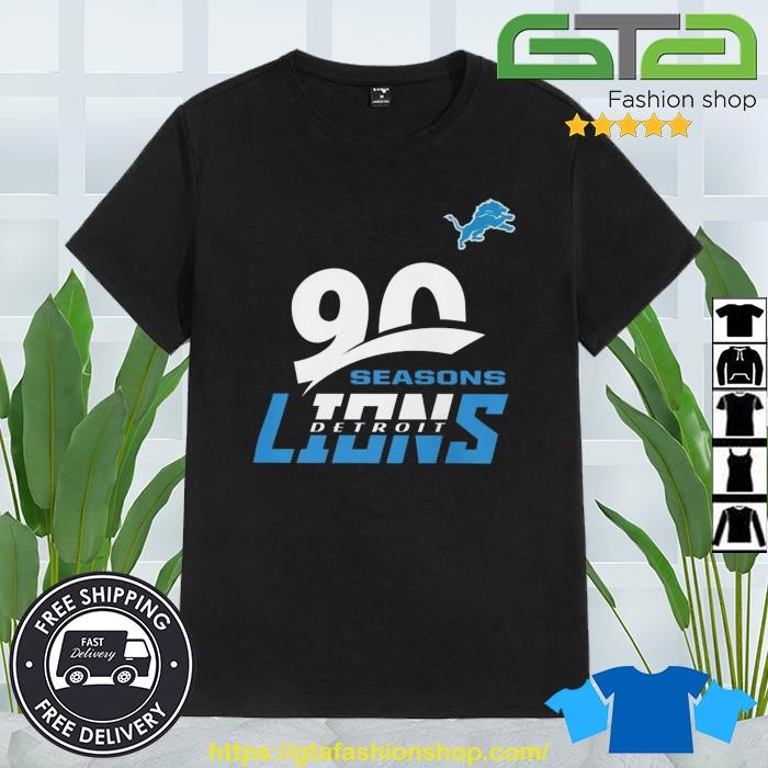 Detroit Lions 90th Seasons Collection Sweatshirt