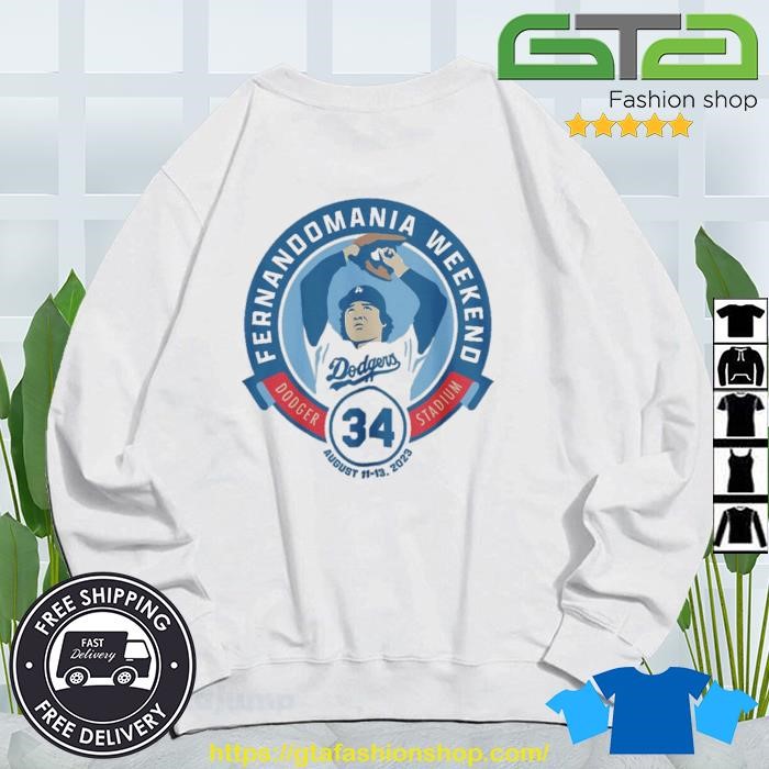 Fernandomania weekend LA Dodgers stadium August 2023 shirt, hoodie