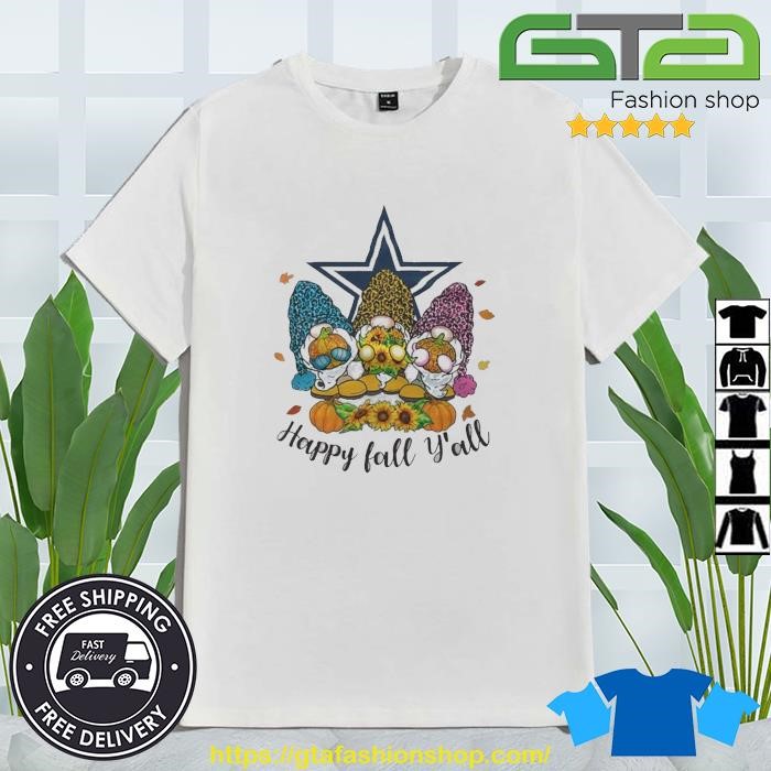 Dallas Cowboys Happy Fall Y'all shirt, hoodie, sweater, long sleeve and  tank top