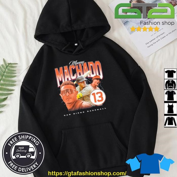 San Diego Padres Manny Machado Retro '90s Shirt, hoodie, sweater, long  sleeve and tank top