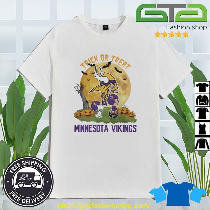 Snoopy Trick Or Treat Halloween Minnesota Vikings shirt, hoodie