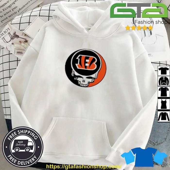 NFL Cincinnati Bengals Grateful Dead Rock Band Football Sports Shirt,  hoodie, sweater, long sleeve and tank top