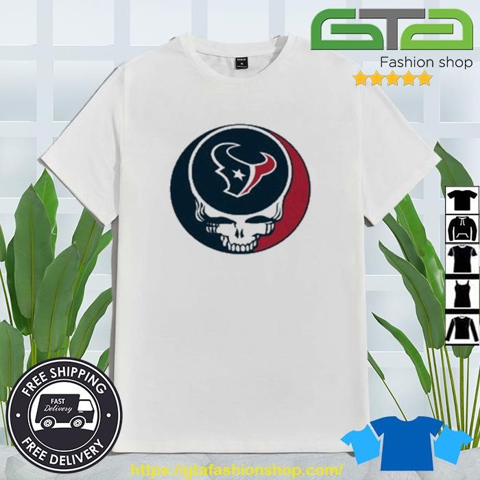 Nfl x grateful dead x houston texans shirt, hoodie, sweater, long