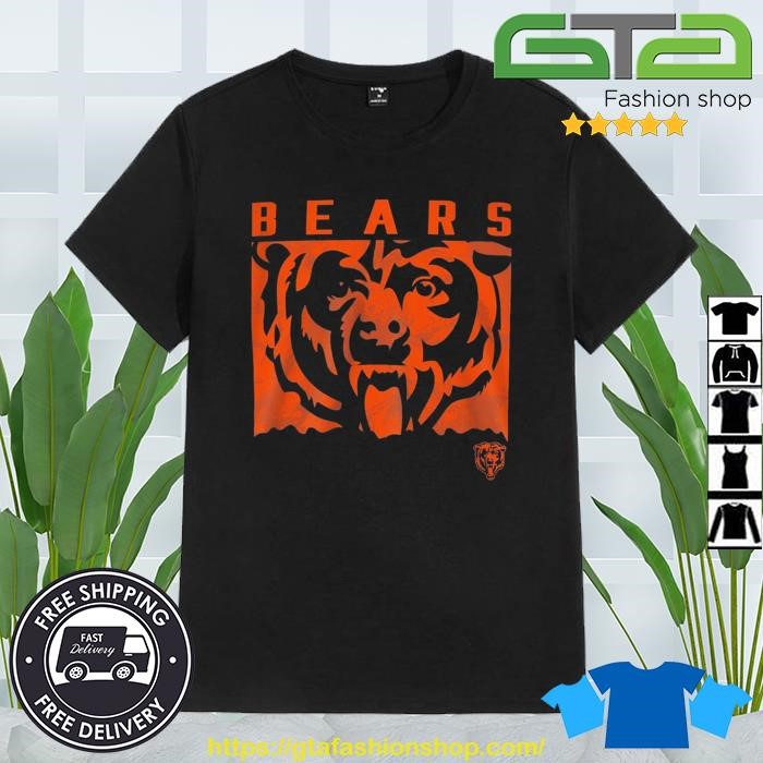 Nfl Team Apparel Youth Chicago Bears Liquid Camo T-shirt,Sweater