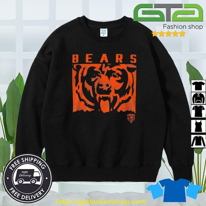 Nfl Team Apparel Youth Chicago Bears Liquid Camo T-shirt,Sweater