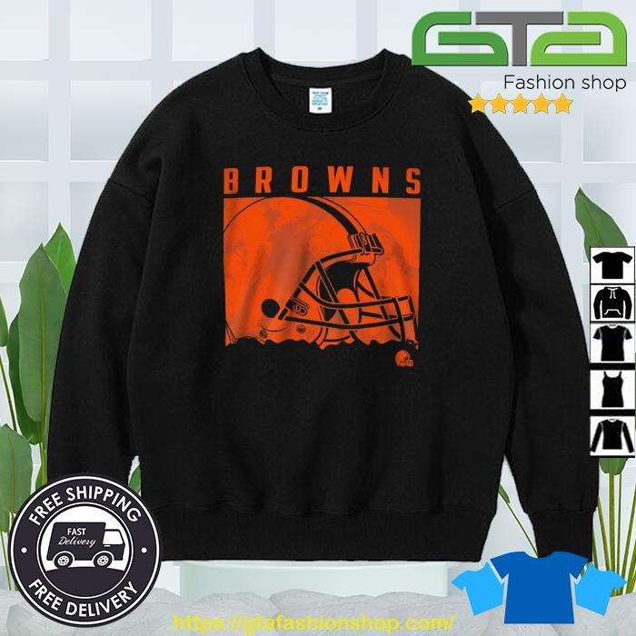 NFL Team Apparel Youth Cleveland Browns Liquid Camo Shirt, hoodie, sweater, long  sleeve and tank top