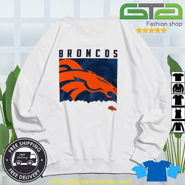 Nfl Team Apparel Youth Denver Broncos Liquid Camo T-shirt,Sweater