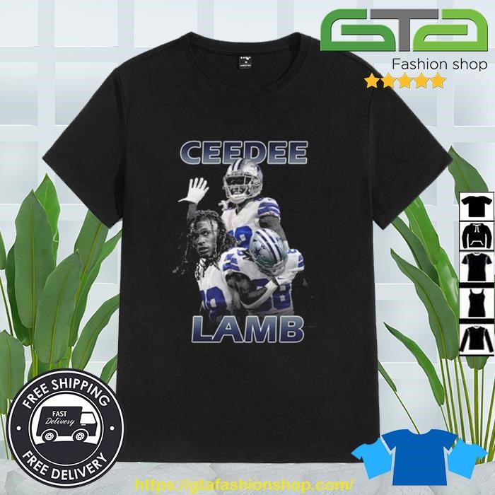 Official CeeDee Lamb Dallas Cowboys T-Shirts, Cowboys CeeDee Lamb Tees,  Shirts, Tank Tops