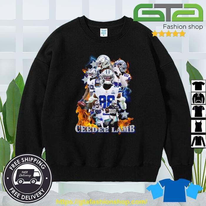 Official ceeDee Lamb Dallas Cowboys vintage signature shirt, hoodie,  sweater, long sleeve and tank top