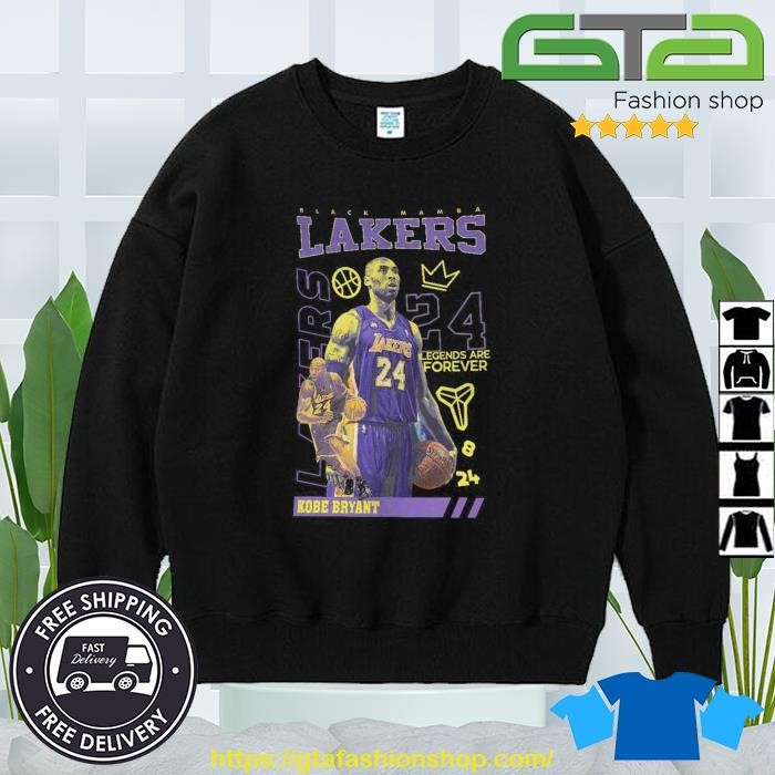 Kobe Bryant Black Mamba LA Lakers legend shirt, hoodie, sweatshirt