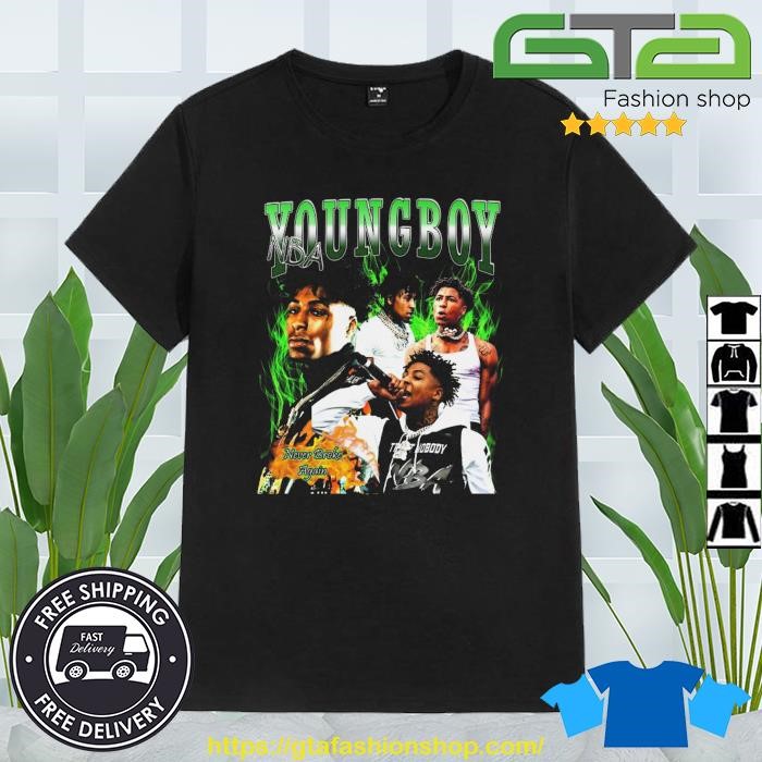 Official NBA Youngboy Green Fan Style T-Shirt, hoodie, sweater