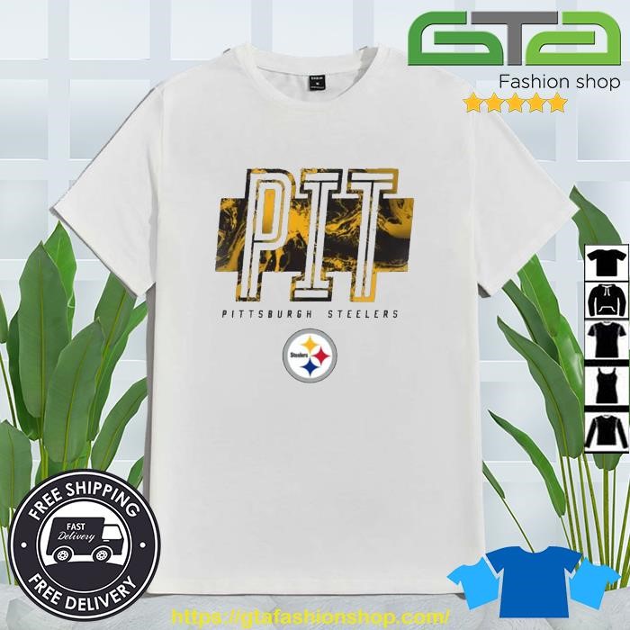 Official NFL Team Apparel Boys' Pittsburgh Steelers Abbreviated 2023 T-Shirt,  hoodie, sweater, long sleeve and tank top