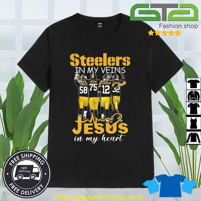 FREE shipping Even Jesus Loves The Steelers Pittsburgh Steelers shirt,  Unisex tee, hoodie, sweater, v-neck and tank top