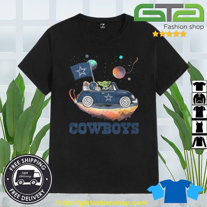 Master Yoda Driving Car Star Dallas Cowboys Football 2023 Shirt, hoodie,  sweater, long sleeve and tank top