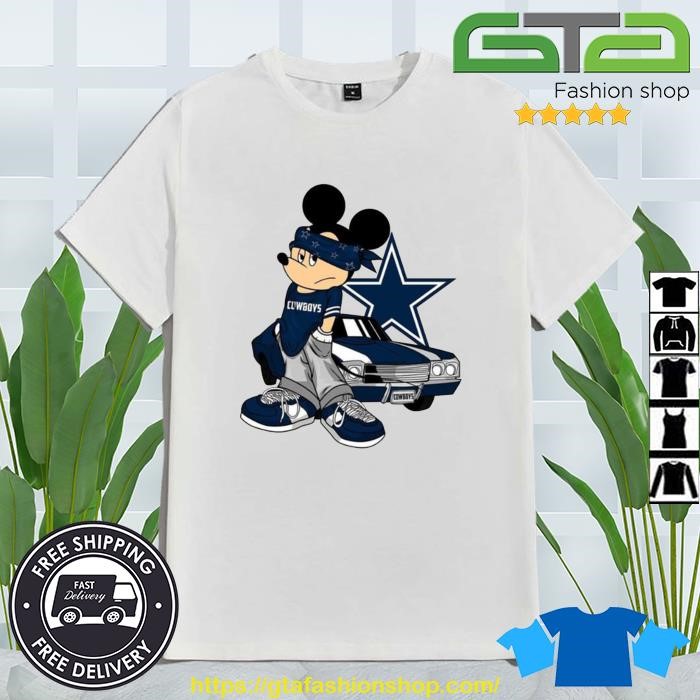 Mickey Hip Hop Dallas Cowboys Style 2023 Shirt, hoodie, sweater, long sleeve  and tank top