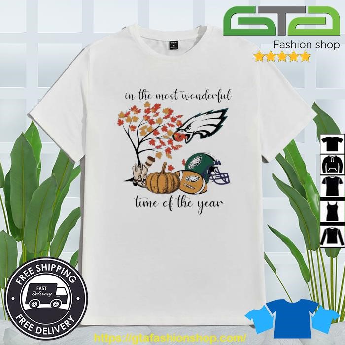 In The Most Wonderful Time Of The Year Los Philadelphia Eagles 2023 T-shirt,  hoodie, sweater, long sleeve and tank top