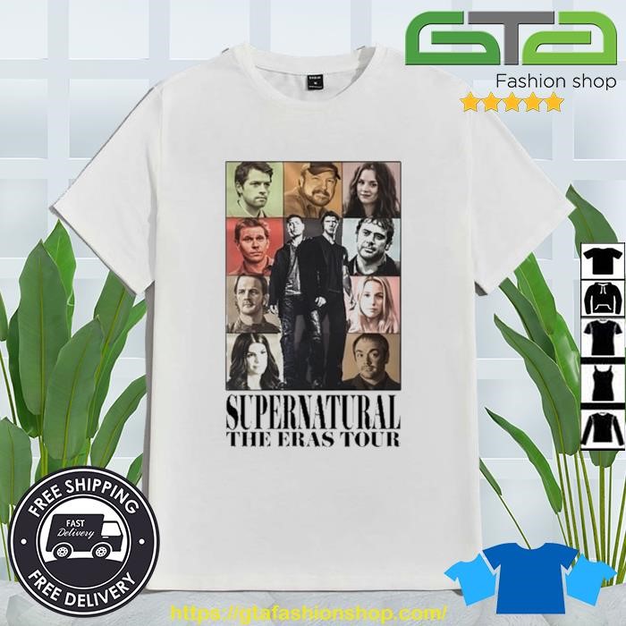 Original Purpulpop Supernatural The Eras Tour T-Shirt