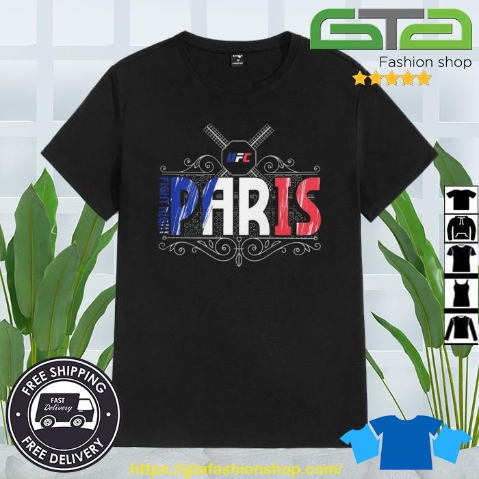 Original UFC Fight Night Paris France T-T-Shirt