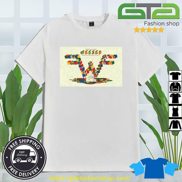 Original Weezer August 27 2023 The Great Saltair Magna UT T-Shirt