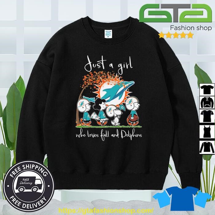 Snoopy miami dolphins shirt, hoodie, sweater, long sleeve and tank top