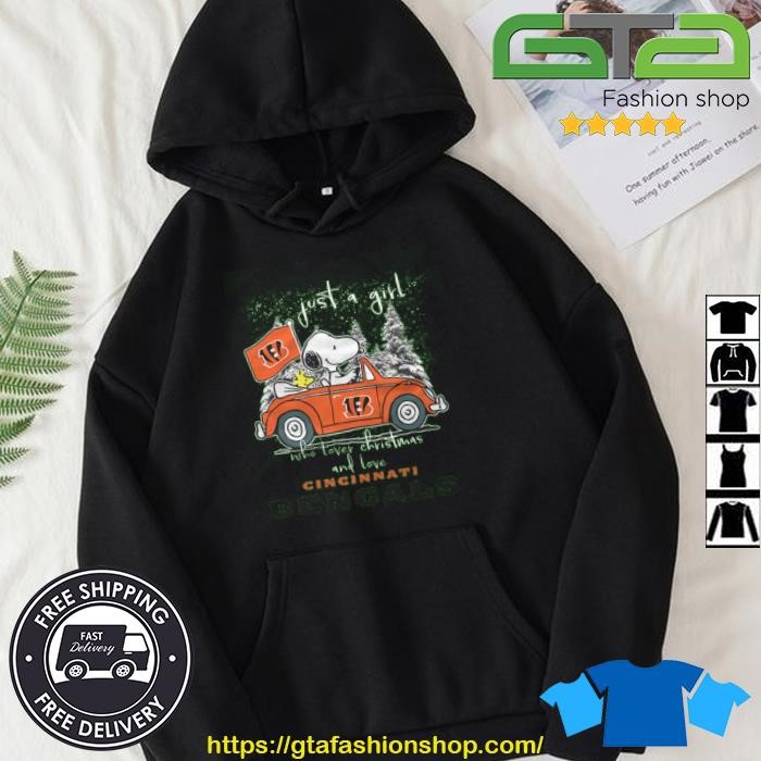 Snoopy Cincinnati Bengals Christmas shirt, hoodie, sweater, long sleeve and  tank top