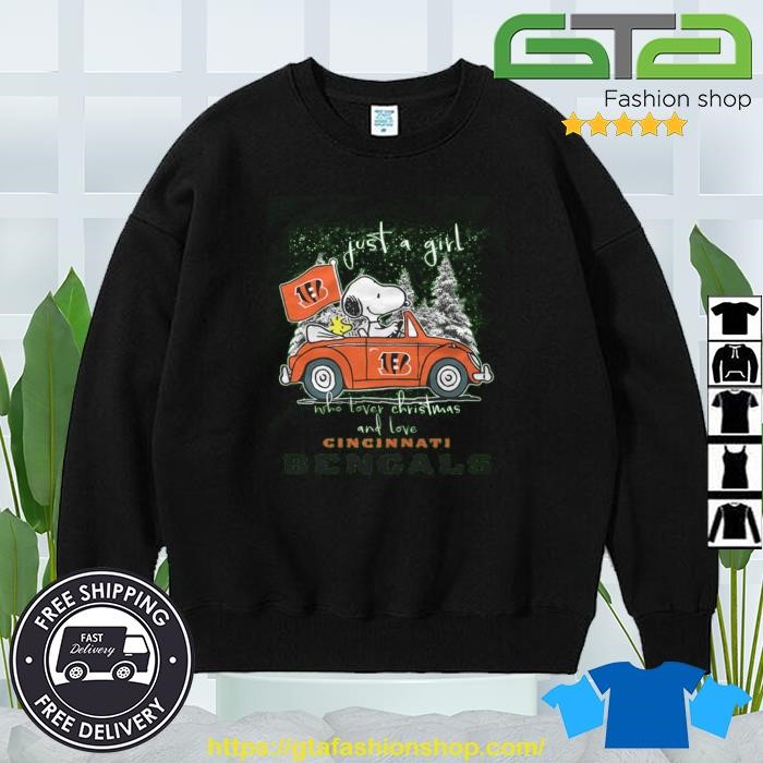 Christmas Snoopy Cincinnati Bengals Shirt, hoodie, longsleeve