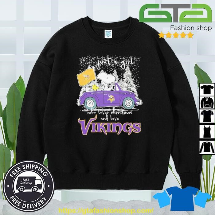 Christmas Snoopy Minnesota Vikings Shirt, hoodie, sweater and long sleeve