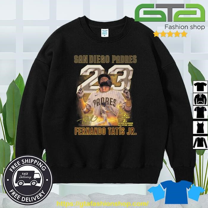 San Diego Padres Fernando Tatis Jr 23 Signature T-shirt,Sweater