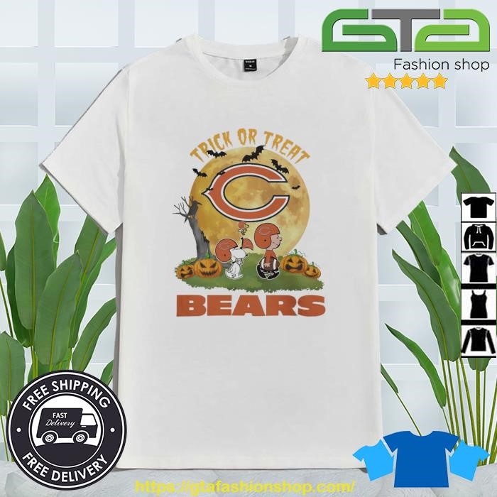 Snoopy Trick Or Treat Halloween Chicago Bears shirt, hoodie, sweater, long  sleeve and tank top