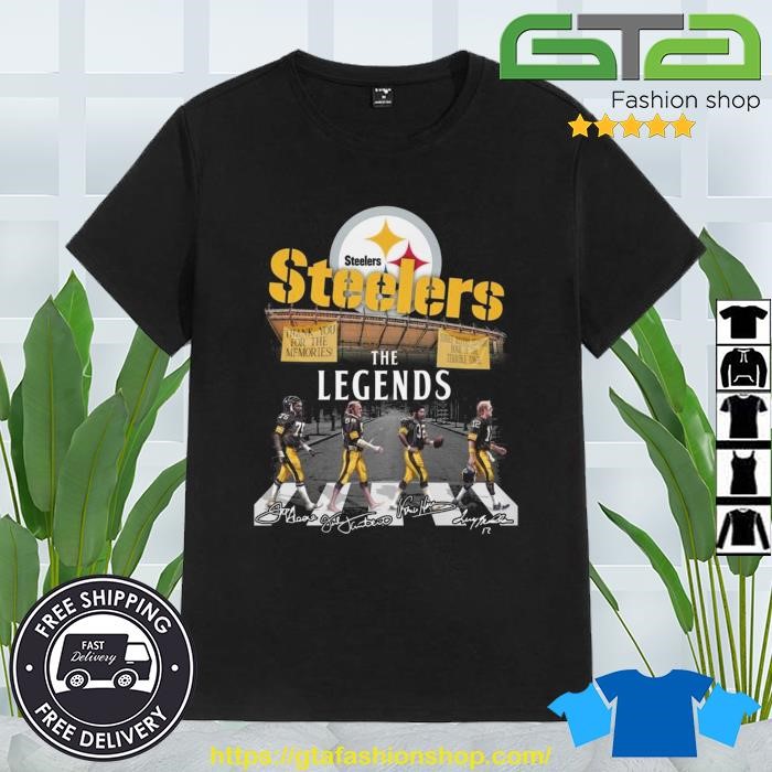 Pittsburgh Steelers The Legends Abbey Road Signatures Shirt